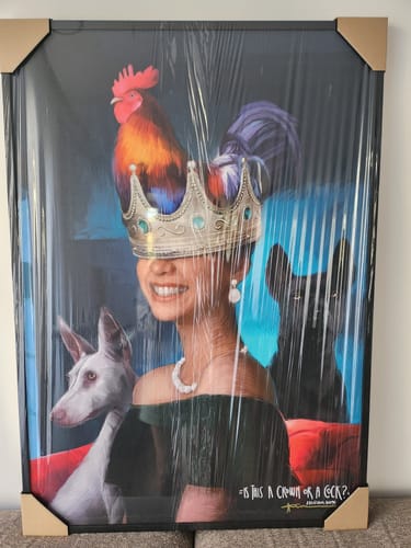 undefined review of Paveikslas "Is This A Crown Or Cock" image 1 out of 1
