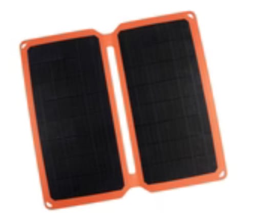 Customer photo review of 20W Compact Foldable Solar Blanket