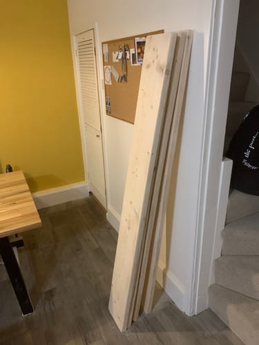 Customer photo review of Unbanded Scaffold Boards 13ft (3.9m)