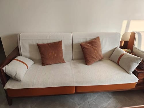 Customer photo review of Non-Slip Soft Sofa Couch Covers Sectional Couch Covers Sofa Slipcover for Dogs Cats Pet