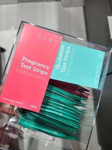 Customer photo review of Ovulation Test Strips