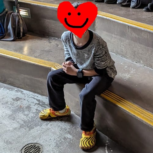 Customer photo review of Kid's VitalityⅠ- Barefoot Shoes