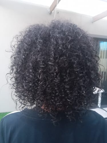 Customer photo review of Coiling Me Softly Curl Custard