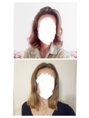 Customer photo review of Good Hair Vitamins Boost - 3 mois