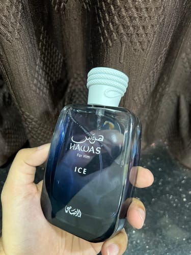 Customer photo review of Rasasi Hawas Ice Eau De Parfum For Men (2023 New Release)