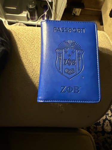 Customer photo review of ZETA PASSPORT COVER