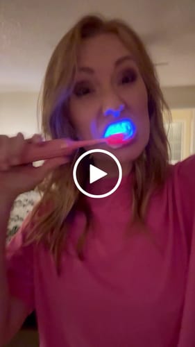Customer video review of LED Toothbrush