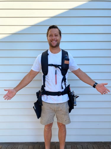 Customer photo review of Essential Low Profile Toolbelt