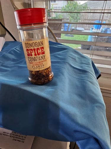 Customer photo review of Trinidad Scorpion Pepper Flakes