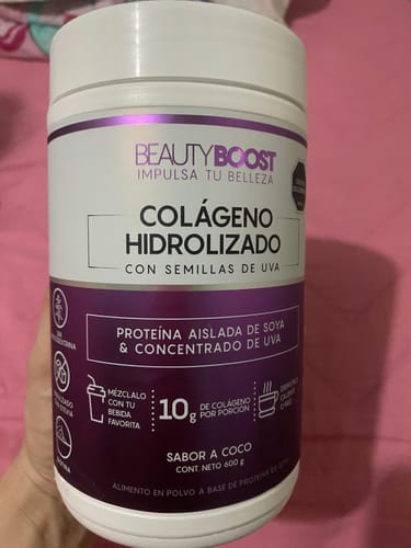 Customer photo review of COLÁGENO HIDROLIZADO CON VITAMINA C, D3, BIOTINA Y SEMILLAS DE UVA