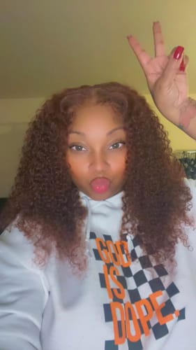 Customer photo review of The complete all in one wig install kit