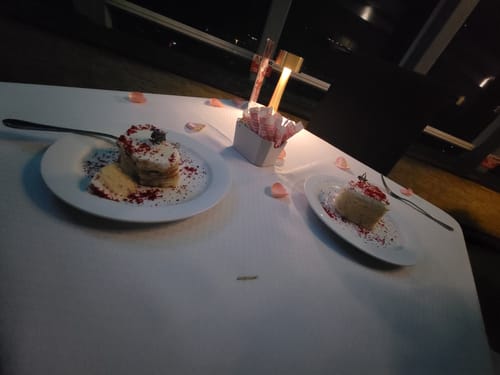 Customer photo review of Cena Romántica