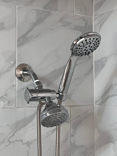 Customer photo review of 3-Way Shower Arm Diverter