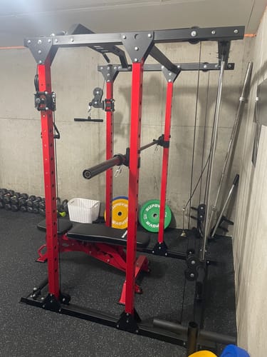 Customer photo review of Major Fitness PLM03 All-In-One Home Gym Power Rack