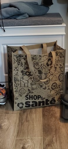 Customer photo review of Shop Santé - Sac Écologique Réutilisable Gratuit