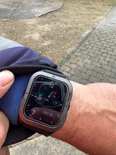 Customer photo review of 360° FITSmartWatch Titan (Modell 2023)