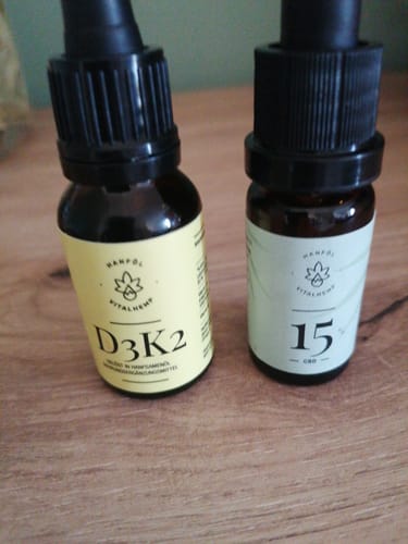 Customer photo review of CBD-Öl 15% in Bio-Hanföl