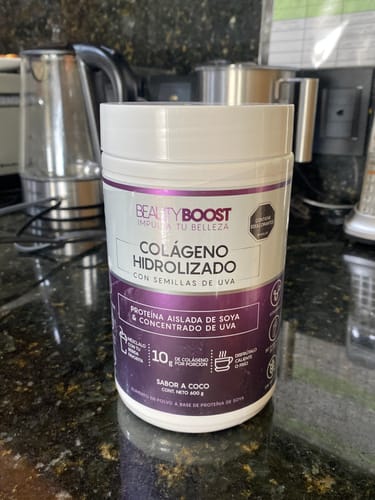 Customer photo review of COLÁGENO HIDROLIZADO CON VITAMINA C, D3, BIOTINA Y SEMILLAS DE UVA