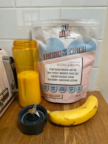 Customer photo review of Lactation Protein Smoothie 750g (Big Size) - The OG!
