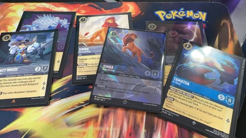 Customer photo review of LOR: Lorcana The First Chapter DRAFT Saturday October 21st 12pm