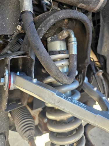 Customer photo review of Front Aluminum Forged Upper Control Arms FOR 2.5"-4" Lifted 2007-2018 Chevy Silverado GMC Sierra 1500