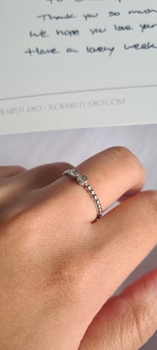 Customer photo review of Fire Fist Ace Ring