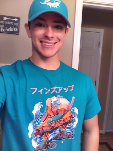Customer photo review of Dolphino Fins Up Anime