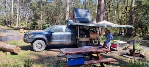 Customer photo review of 300W Solar Blanket Kit with Raptor Skin