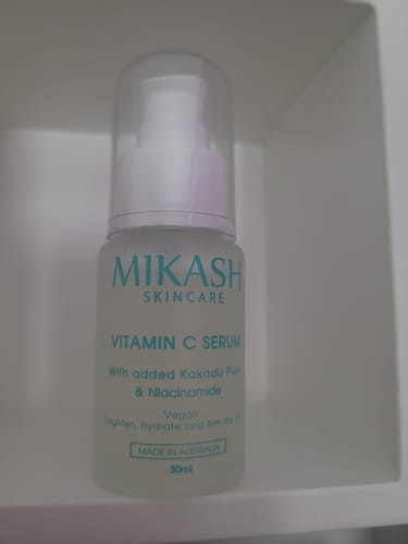 Customer photo review of Vitamin C serum