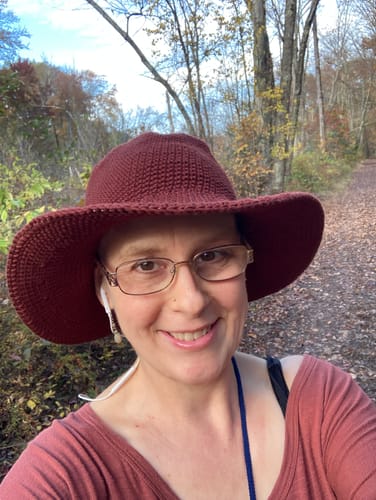 Customer photo review of Packable Hat / Sedona