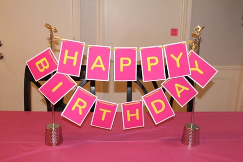 Customer photo review of The Celebration Stand