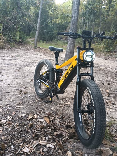 Customer photo review of Vitilan T7 Full Suspension Mountain E-bike