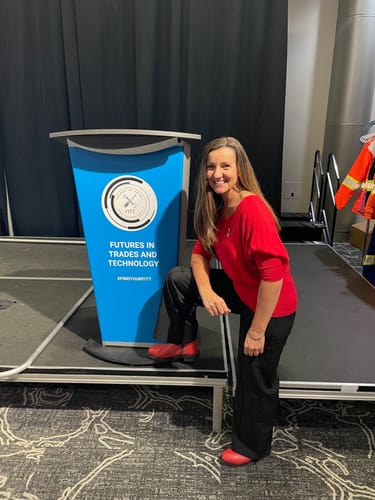 Customer photo review of Steel Toe Meti II in Cherry Bomb (EH)