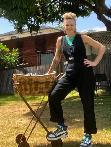 Customer photo review of Discreet Roper Suit