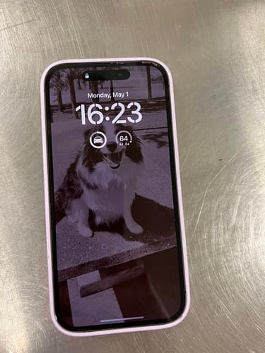 Customer photo review of UltraGlass Screen Protector for iPhone