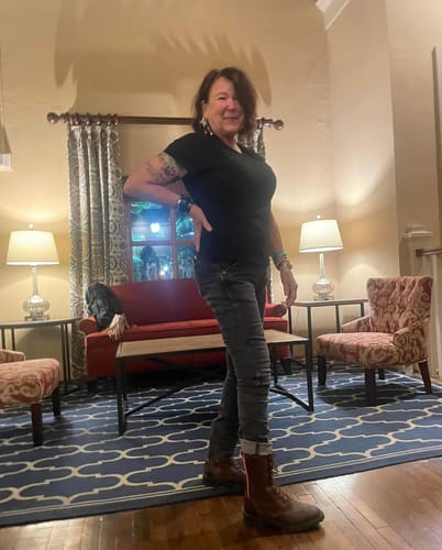 Customer photo review of Steel Toe Serpentine in Brownout (EH)