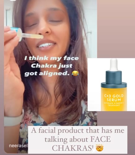 Customer photo review of C x 3 Gold Serum