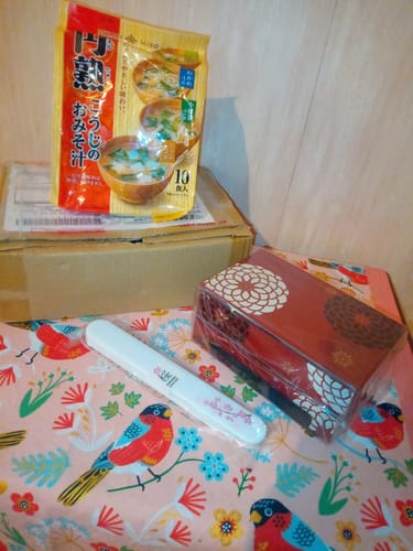 Customer photo review of Enjuku Koji Soupes Miso assortiment (10 portions)