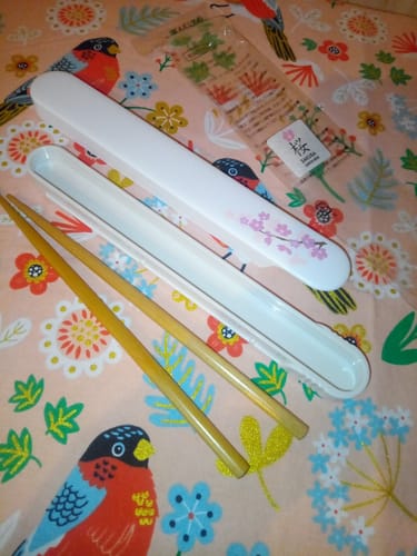 Customer photo review of Baguettes Sakura 18 cm | Blanc