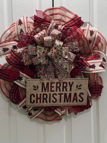 Customer photo review of Pancake Wreath Frame Patent Pending Bundle