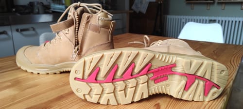 Customer photo review of Legend Safety Boots