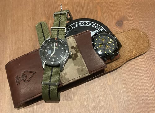 Customer photo review of Five Eye Nylon Watch Strap