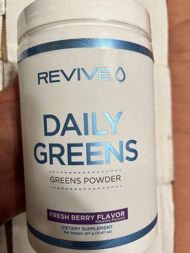Customer photo review of Daily Greens Powder