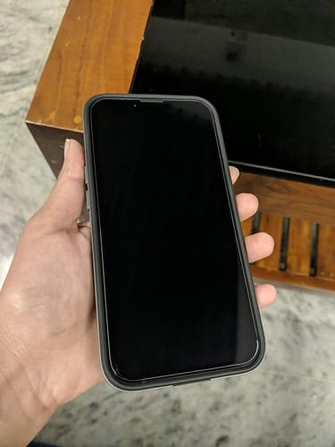 Customer photo review of UltraGlass Screen Protector for iPhone