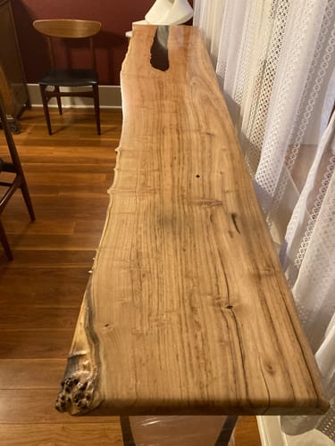 Customer photo review of Metal Counter Table Legs - 603 Cleo - 34H inch