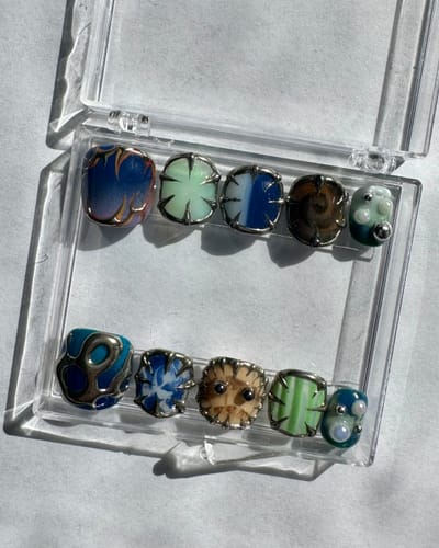 Customer photo review of Custom Nails