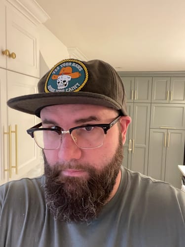 Customer photo review of Big Cedar Unstructured Snapback, Wool