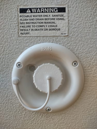 Customer photo review of Fresh Water Fill Hatch