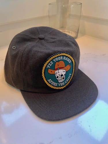 Customer photo review of Big Cedar Unstructured Snapback, Wool
