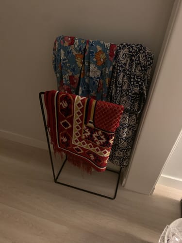 Customer photo review of EasyRack - Clothes/towels Steel Rack